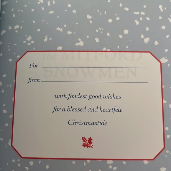Mitford Christmas Story Books Jan Karon Esther’s Gift & The Snowmen HC/DJ  EXC - Picture 6 of 6